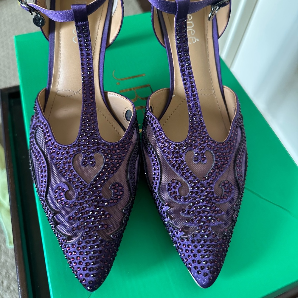 JRenee purple heels - Picture 4 of 5